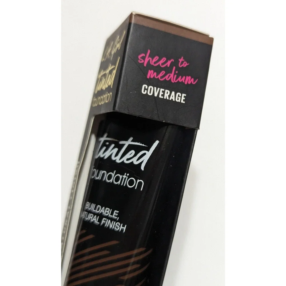 L.A. Girl‎ Tinted Foundation, Ebony Glm772, Buildable Natural Finish, 1 fl oz